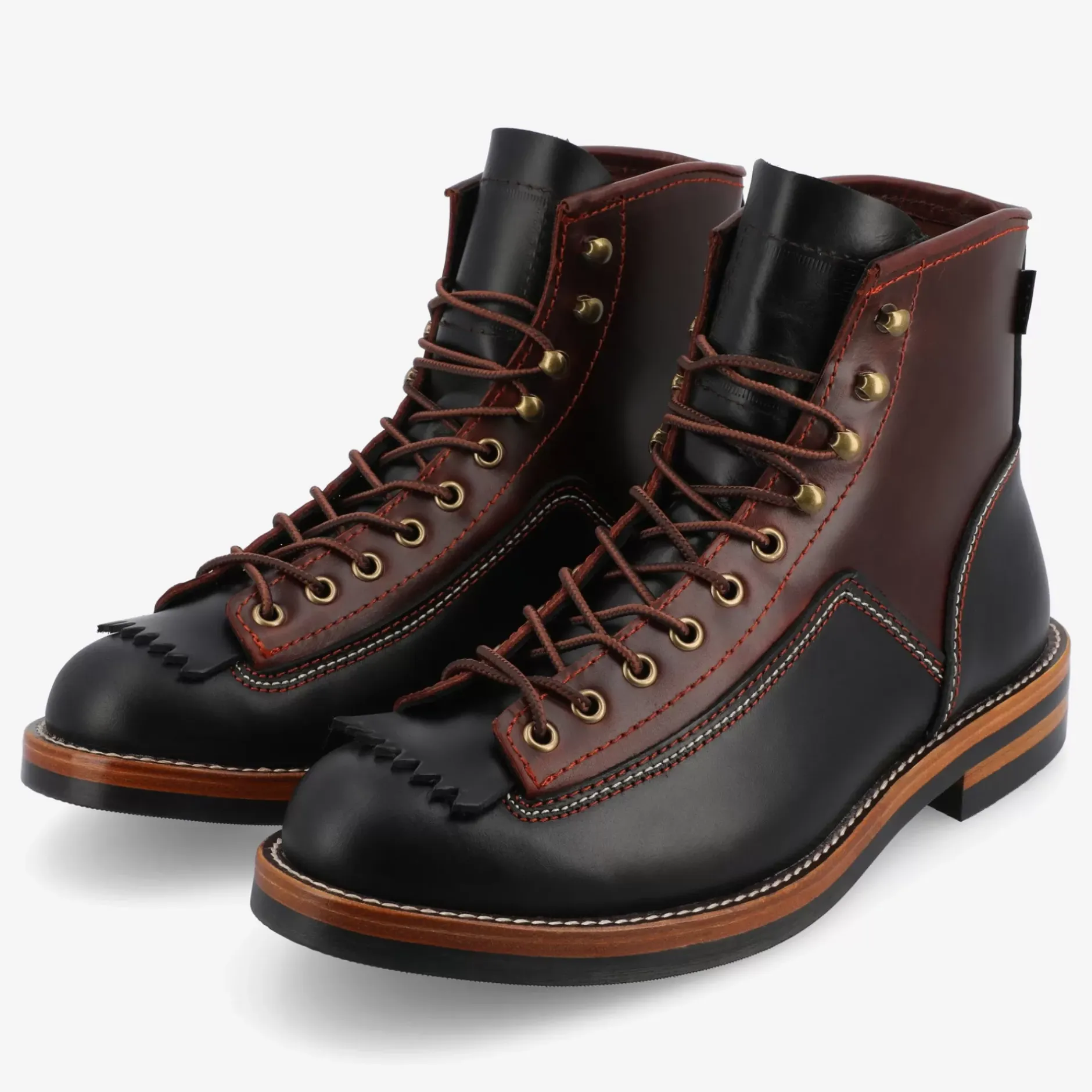 TAFT Taft 365|Taft 365 Boots>Model 007 Boot In Black/Cherry