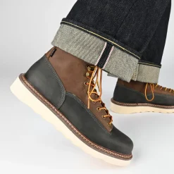 TAFT Taft 365|Taft 365 Boots>Model 001 Boot In Blue/Brown
