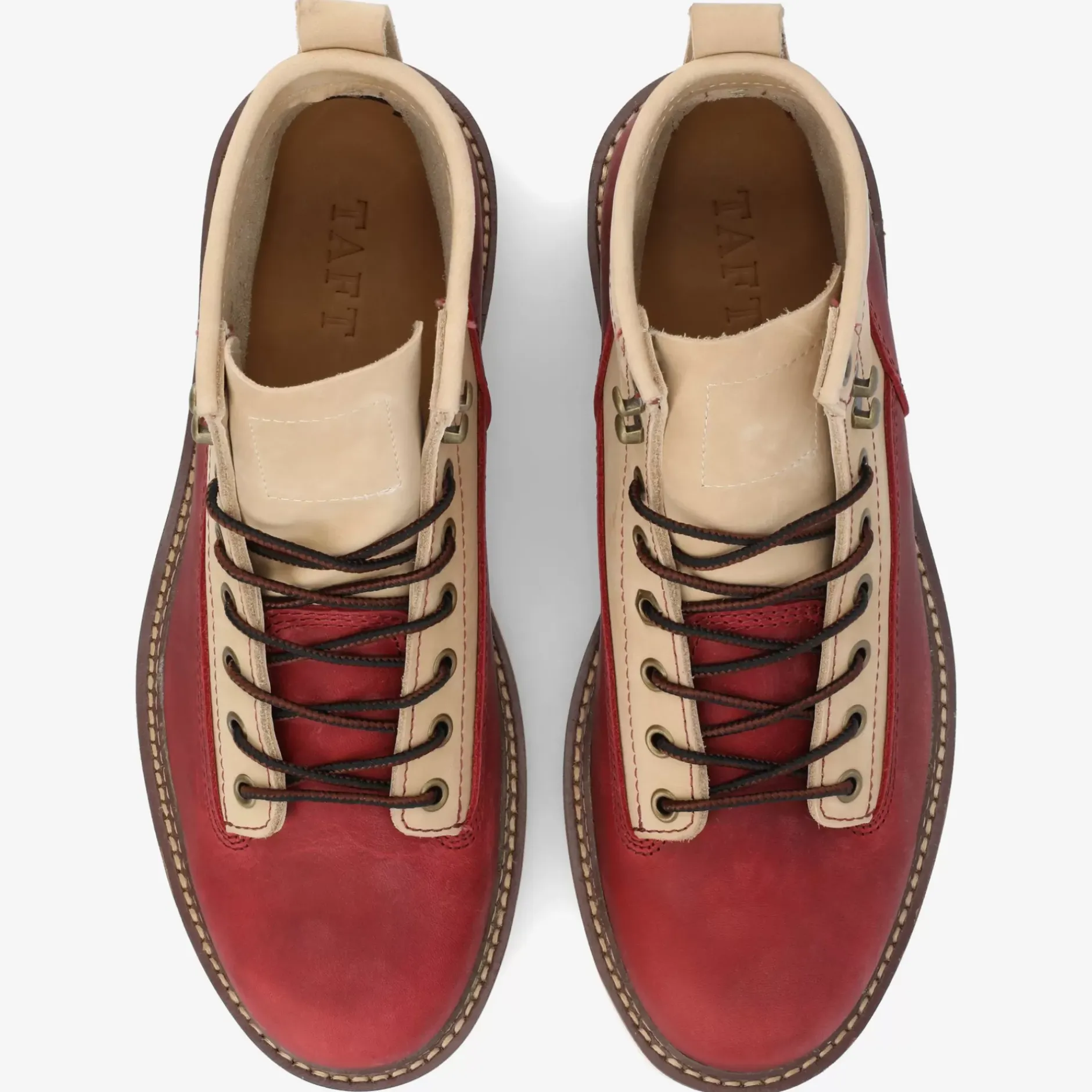 TAFT Taft 365|Taft 365 Boots>Model 001 Boot In Cherry/Cream