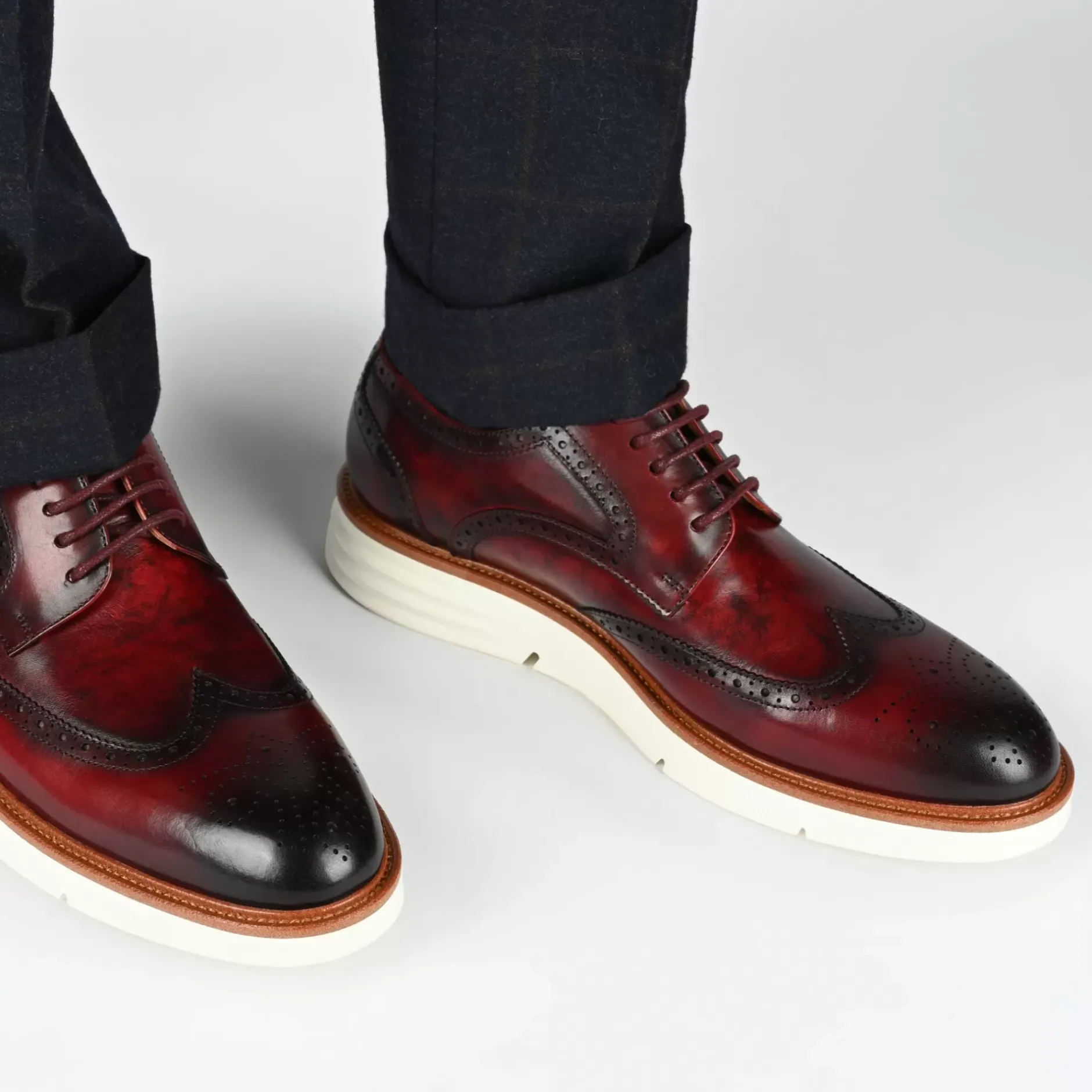 TAFT Taft 365|Taft 365 Shoes>Model 103 Shoe In Oxblood