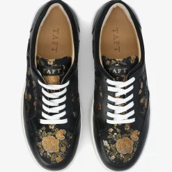 TAFT The Rapido Sneaker|Sneakers>Rapido Low In Eden Noir - Black Leather Sneakers |