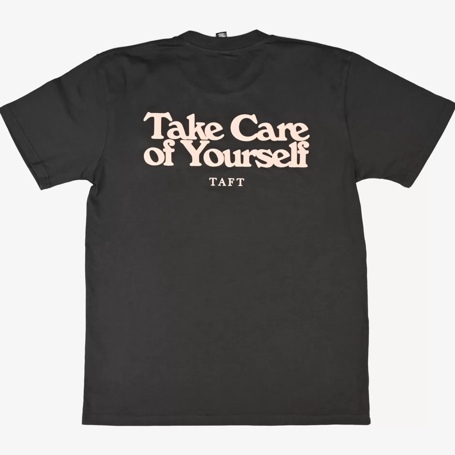 TAFT Mental Health Merch>Take Care T-Shirt In Coal