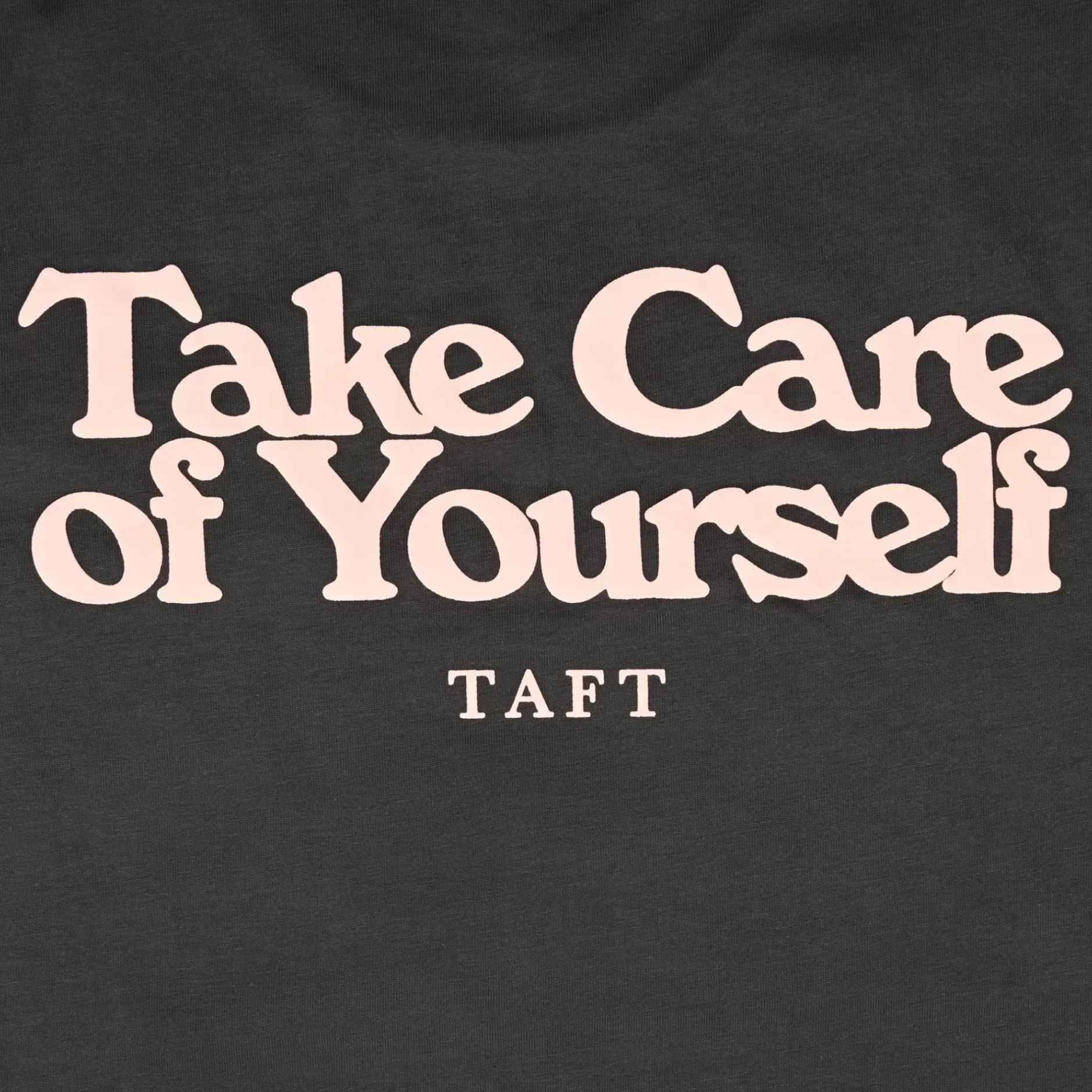 TAFT Mental Health Merch>Take Care T-Shirt In Coal