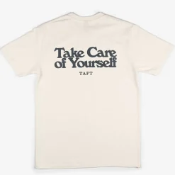 TAFT Mental Health Merch>Take Care T-Shirt In Ecru
