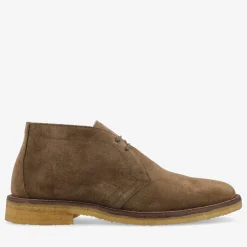 TAFT Boots>The Chukka Boot In Olive - Mens Chukka Boots |