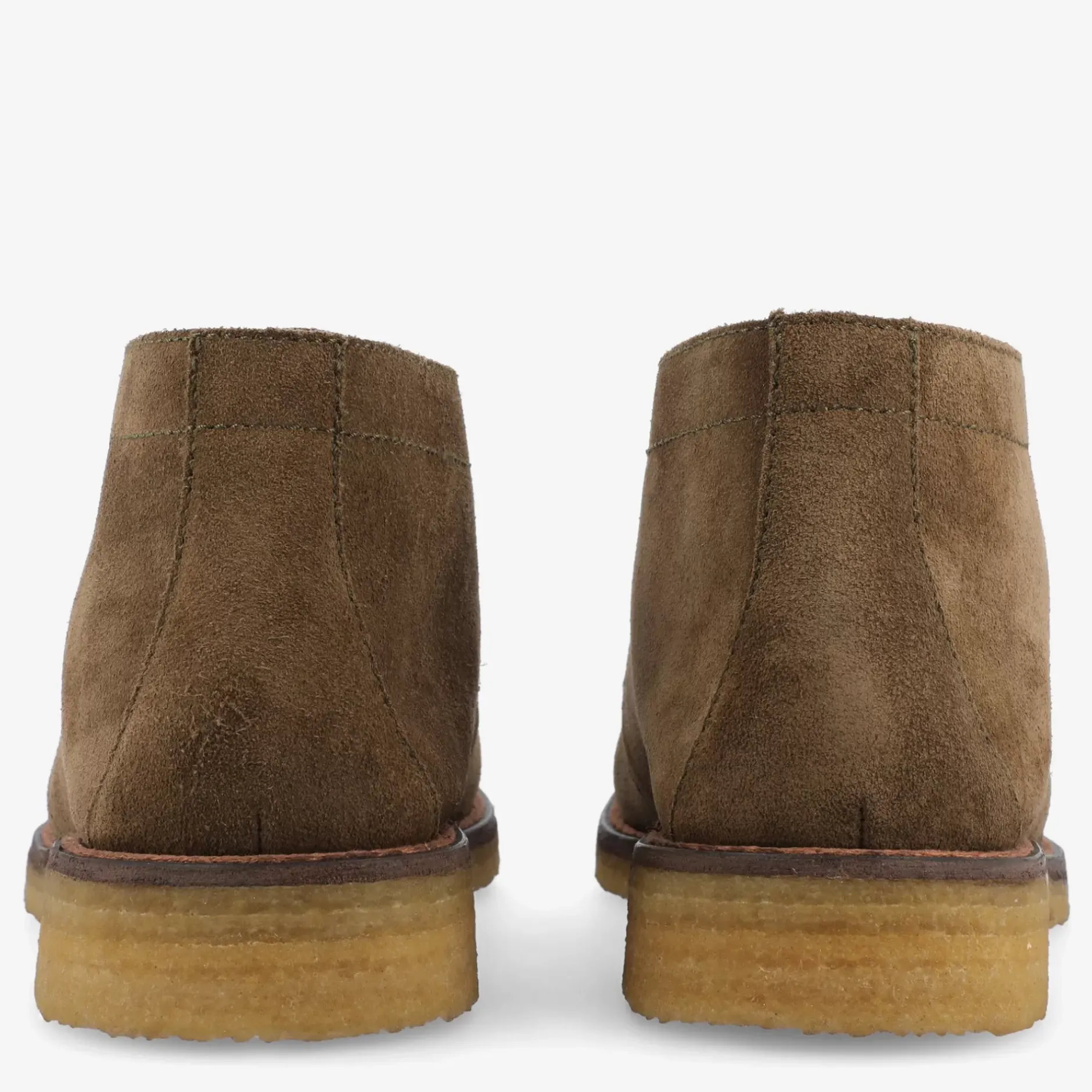 TAFT Boots>The Chukka Boot In Olive - Mens Chukka Boots |