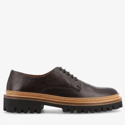 TAFT Shoes>The Country Derby In Coffee - Brown Mens Formal Shoe |