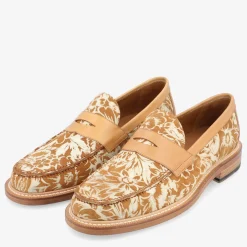 TAFT Loafers|Shoes>The Fitz Loafer In Gold Floral |