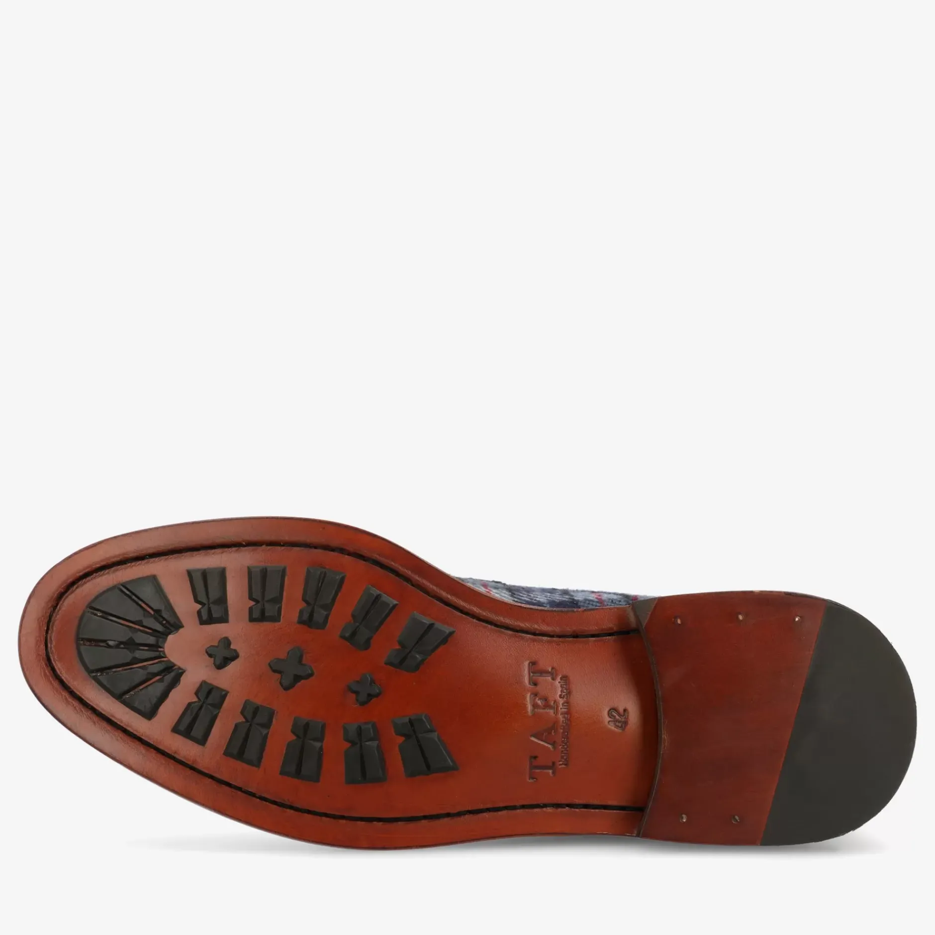 TAFT Boots>The Hamilton Boot In Blue Plaid |