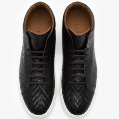 TAFT Sneakers>The Hightop Sneaker In Black Woven |
