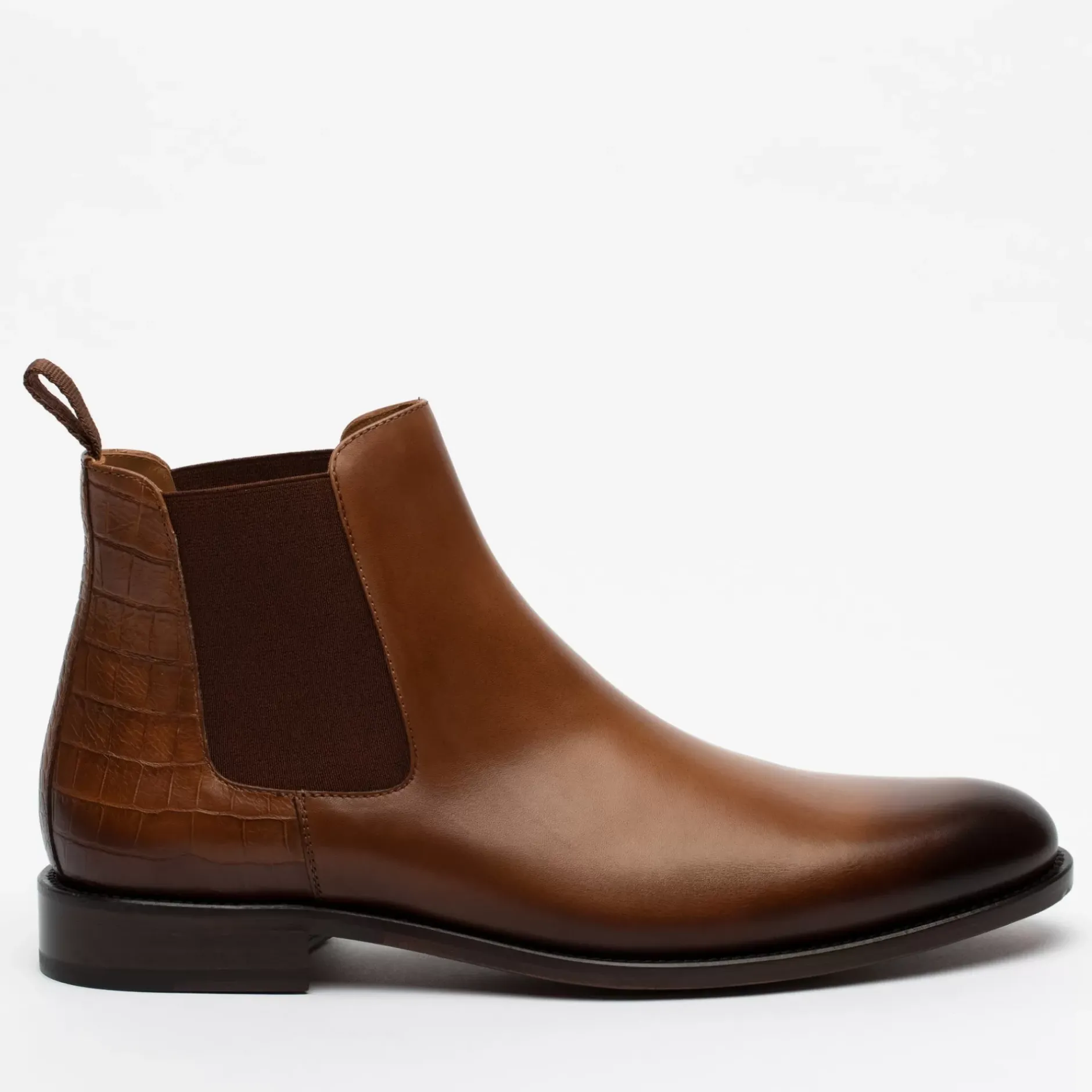 TAFT Chelsea Boots|Boots>The Hiro Boot In Honey - Men'S Leather Chelsea Boots |