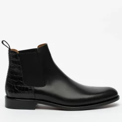TAFT Chelsea Boots|Boots>The Hiro Boot - Men'S Black Leather Chelsea Boots |