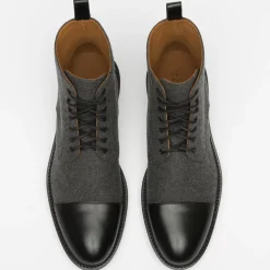 TAFT Boots>The Jack Boot - Black Leather |