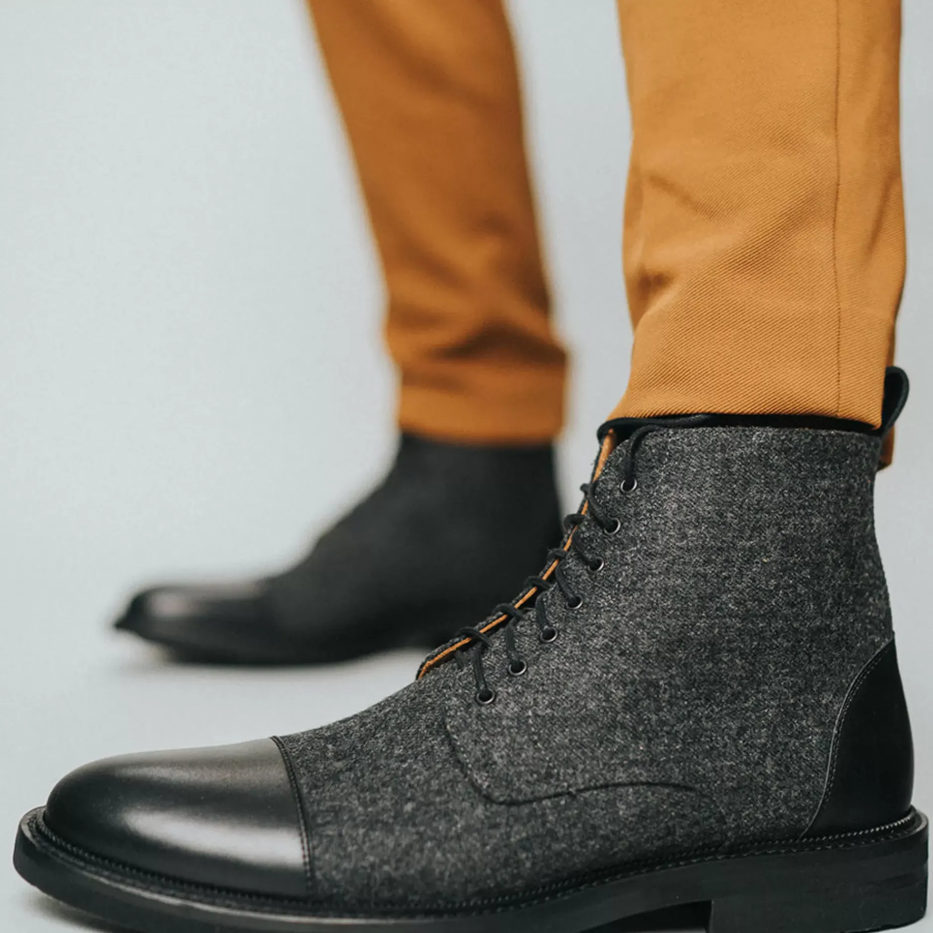 TAFT Boots>The Jack Boot - Black Leather |