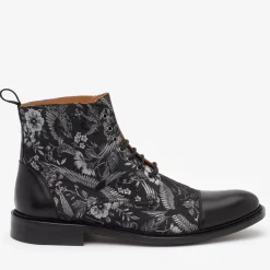 TAFT Boots>The Jack Boot In Dark Sky - Floral Boots |
