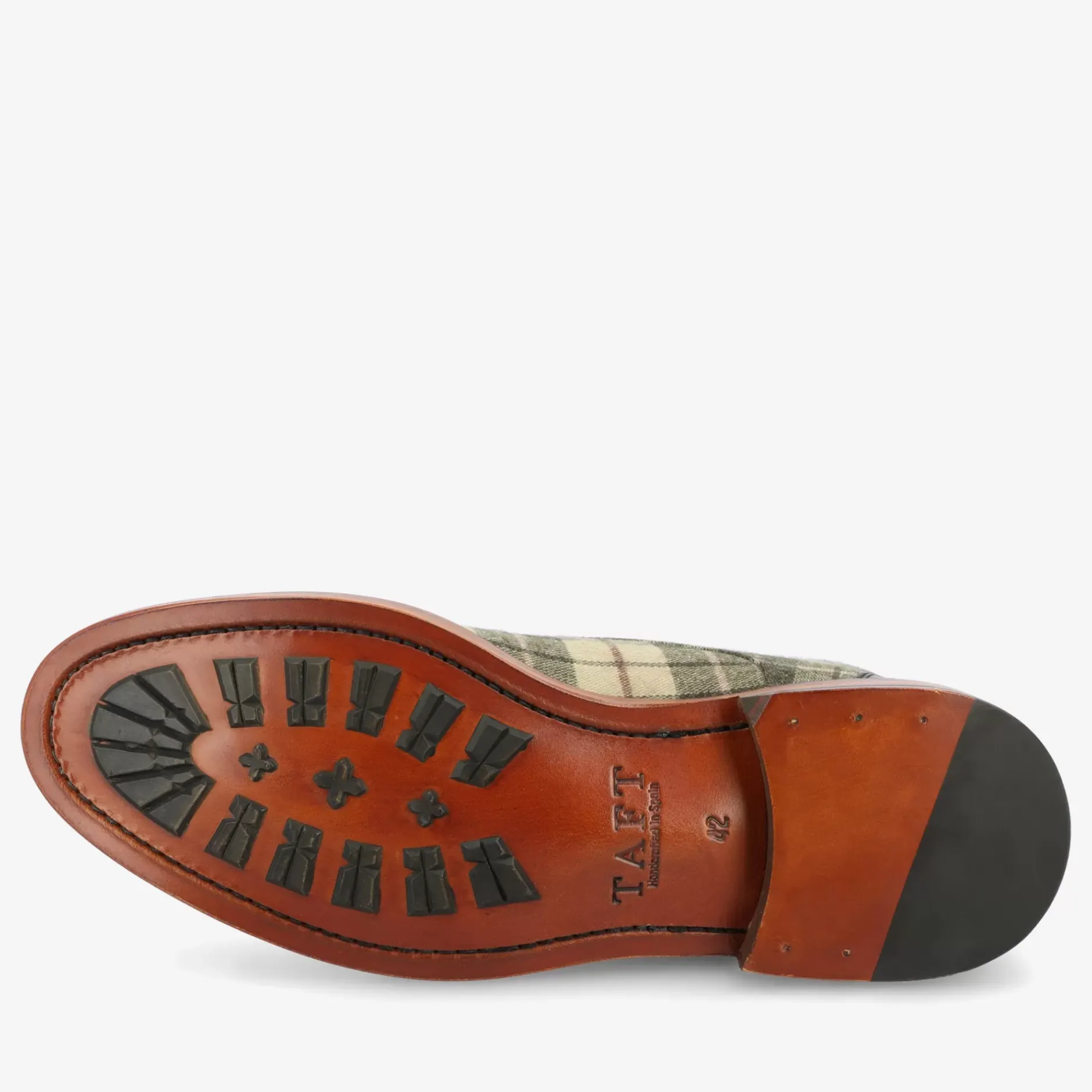 TAFT Boots>The Jack Boot In Green Plaid |