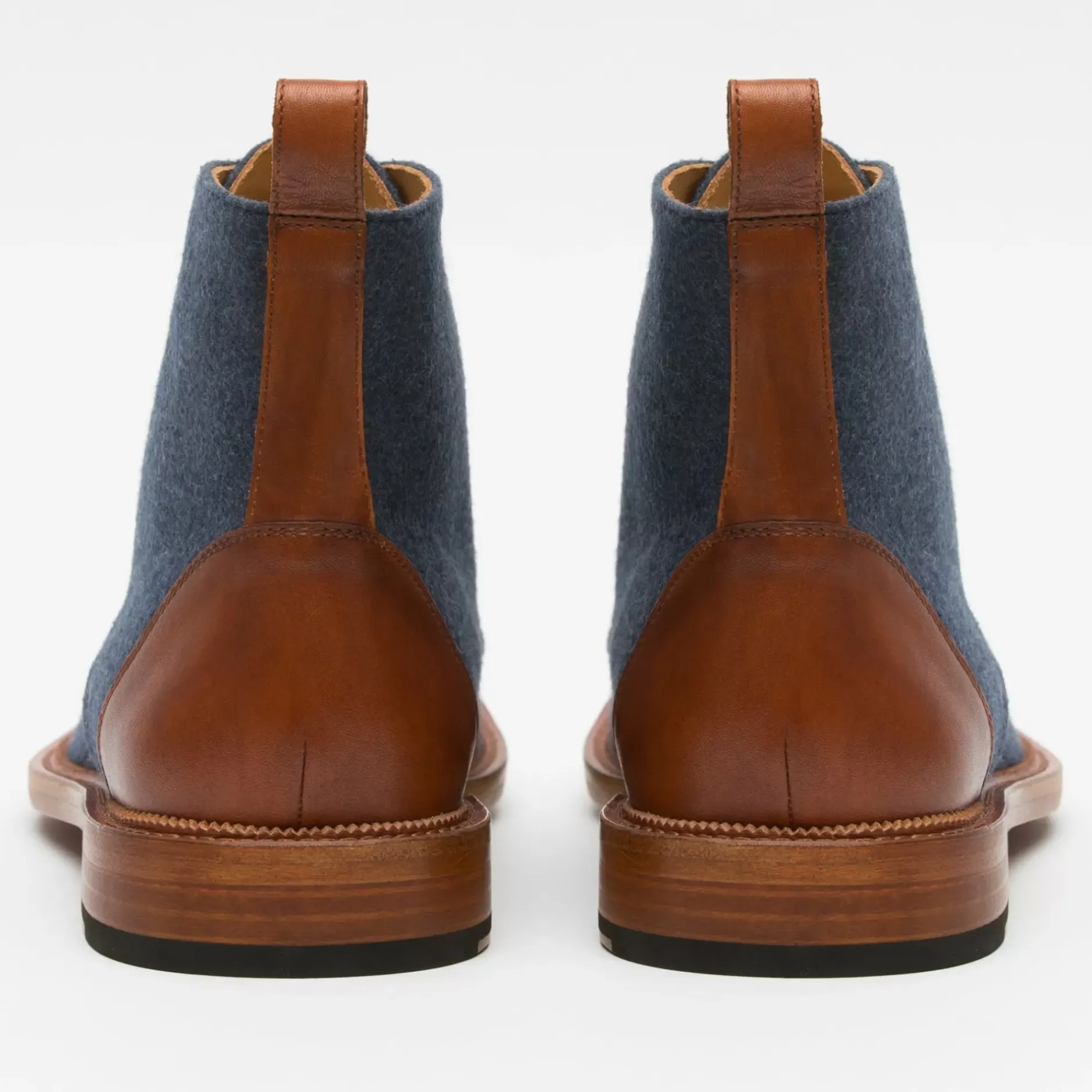 TAFT Boots>The Jack Boot In Navy - Ankle Boots |