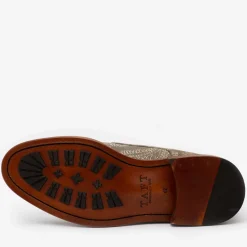 TAFT Boots>The Jack Boot In Taupe Paisley |