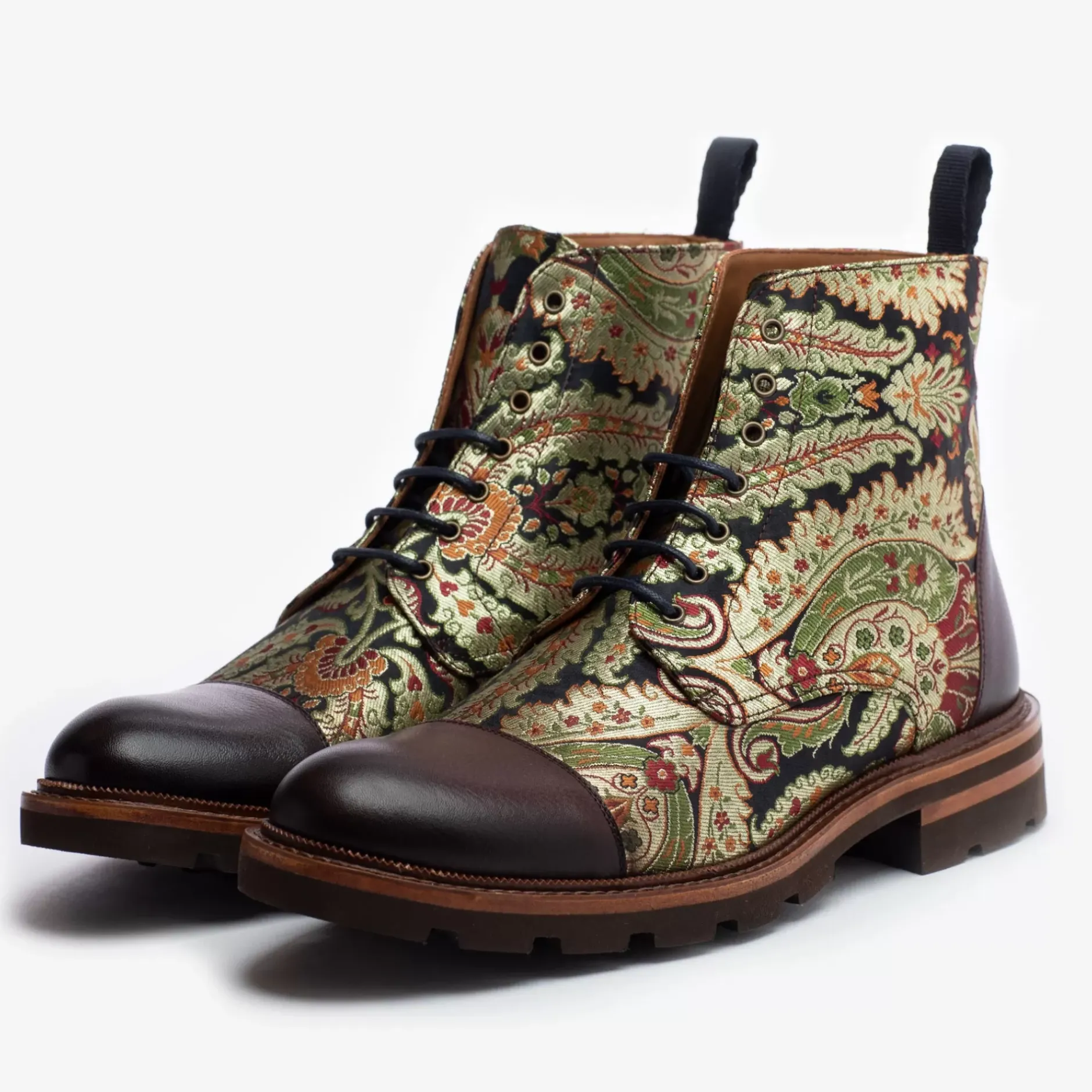 TAFT Boots>The Jack Boot - Kashmir Paisley |