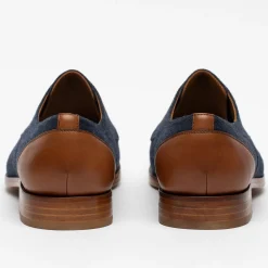 TAFT Shoes>The Jack Shoe - Navy Dress Shoes |
