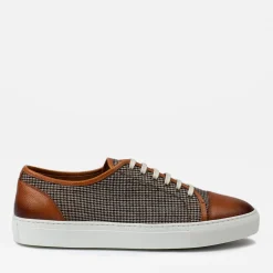TAFT Sneakers>The Jack Sneaker - Honey/Houndstooth Sneakers |