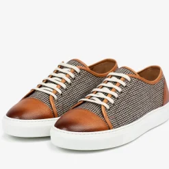 TAFT Sneakers>The Jack Sneaker - Honey/Houndstooth Sneakers |