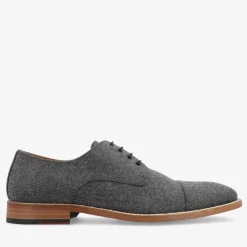 TAFT Shoes>The Kennedy Shoe In Grey Wool |