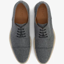 TAFT Shoes>The Kennedy Shoe In Grey Wool |