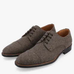TAFT Shoes>The Kennedy Shoe - Mens Brown Dress Shoes |