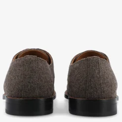 TAFT Shoes>The Kennedy Shoe - Mens Brown Dress Shoes |