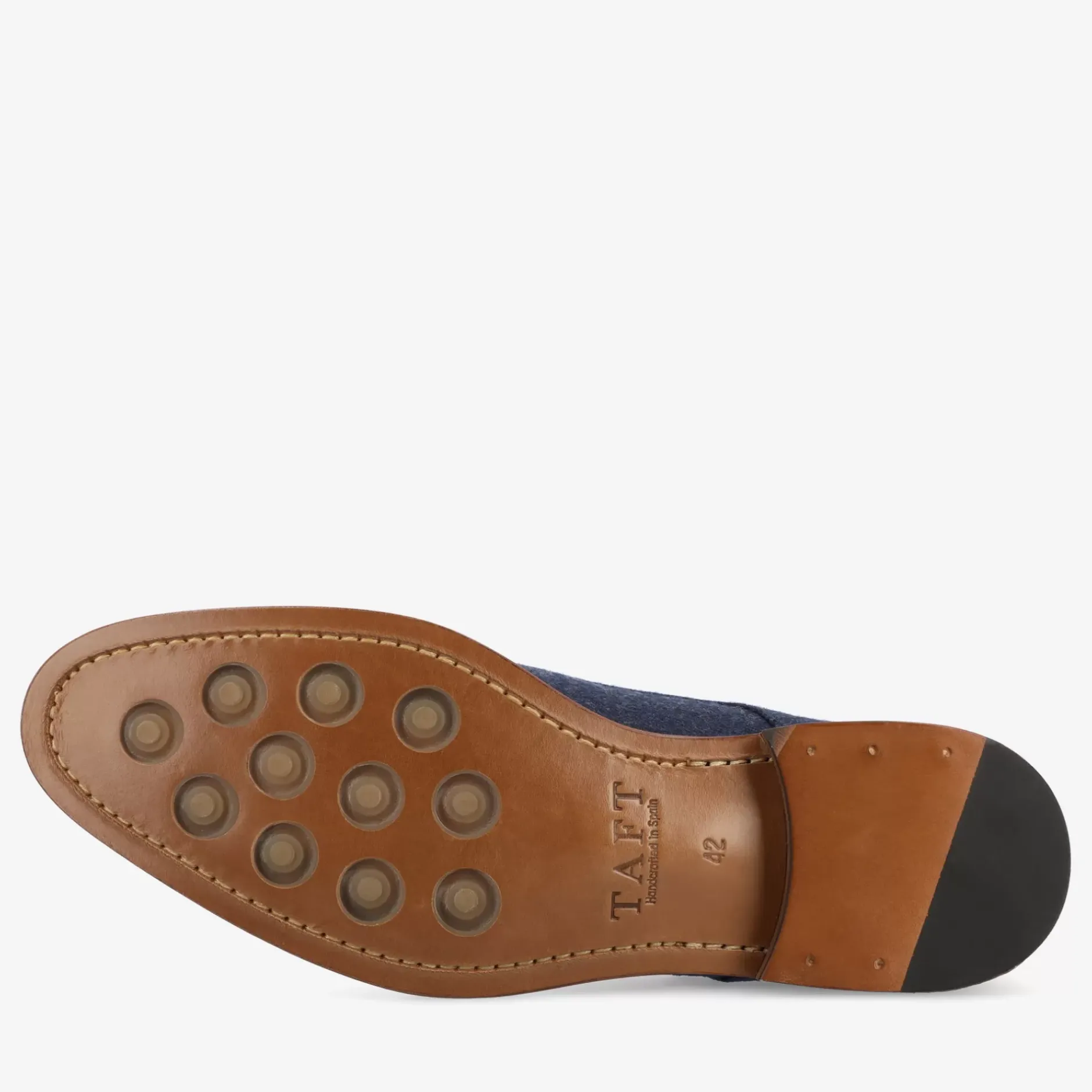 TAFT Shoes>The Kennedy Shoe - Navy Blue Shoes |