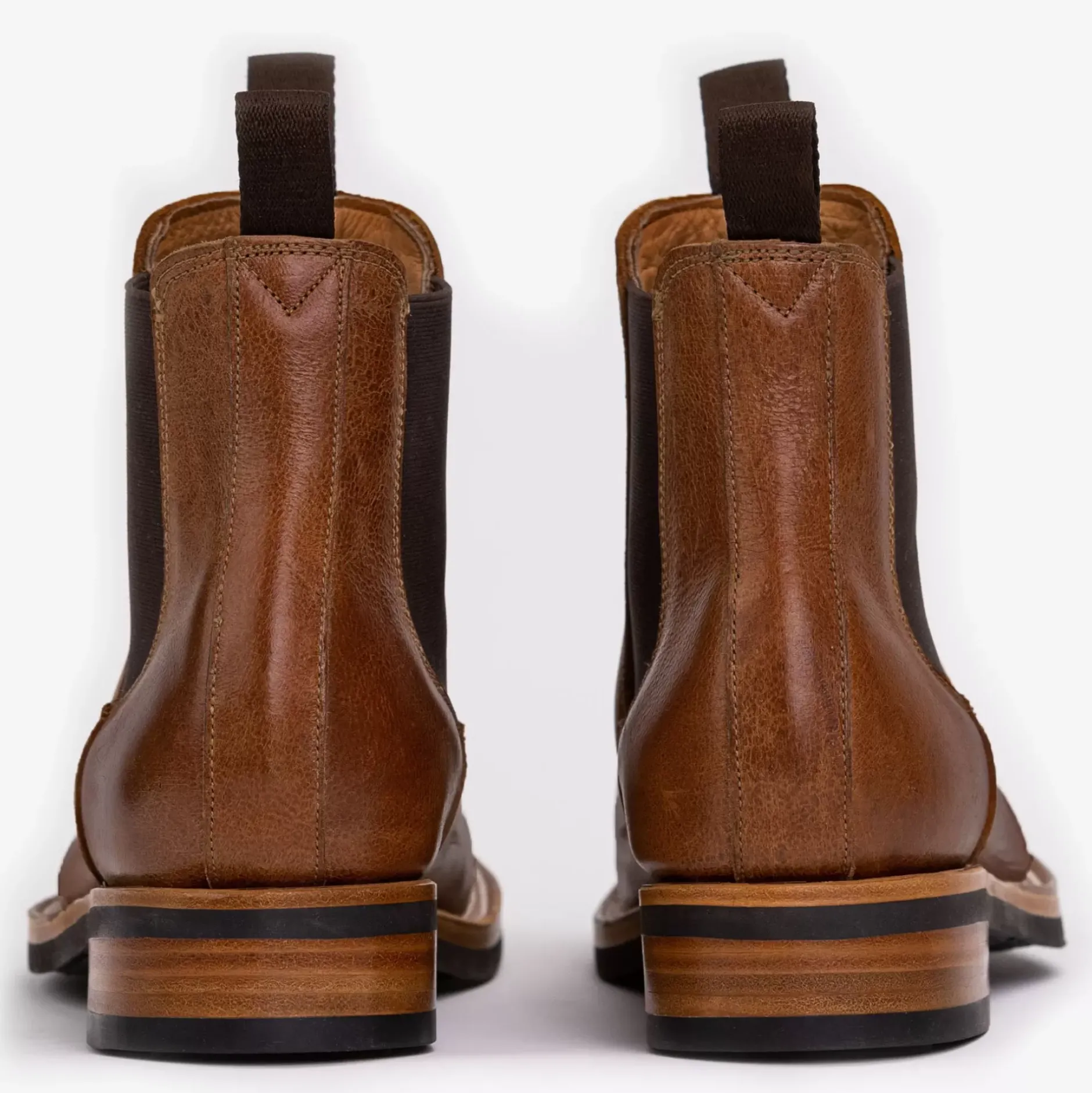 TAFT Taft Stitchdown|Chelsea Boots>The Legion Boot In Nutmeg - Kudu Leather |