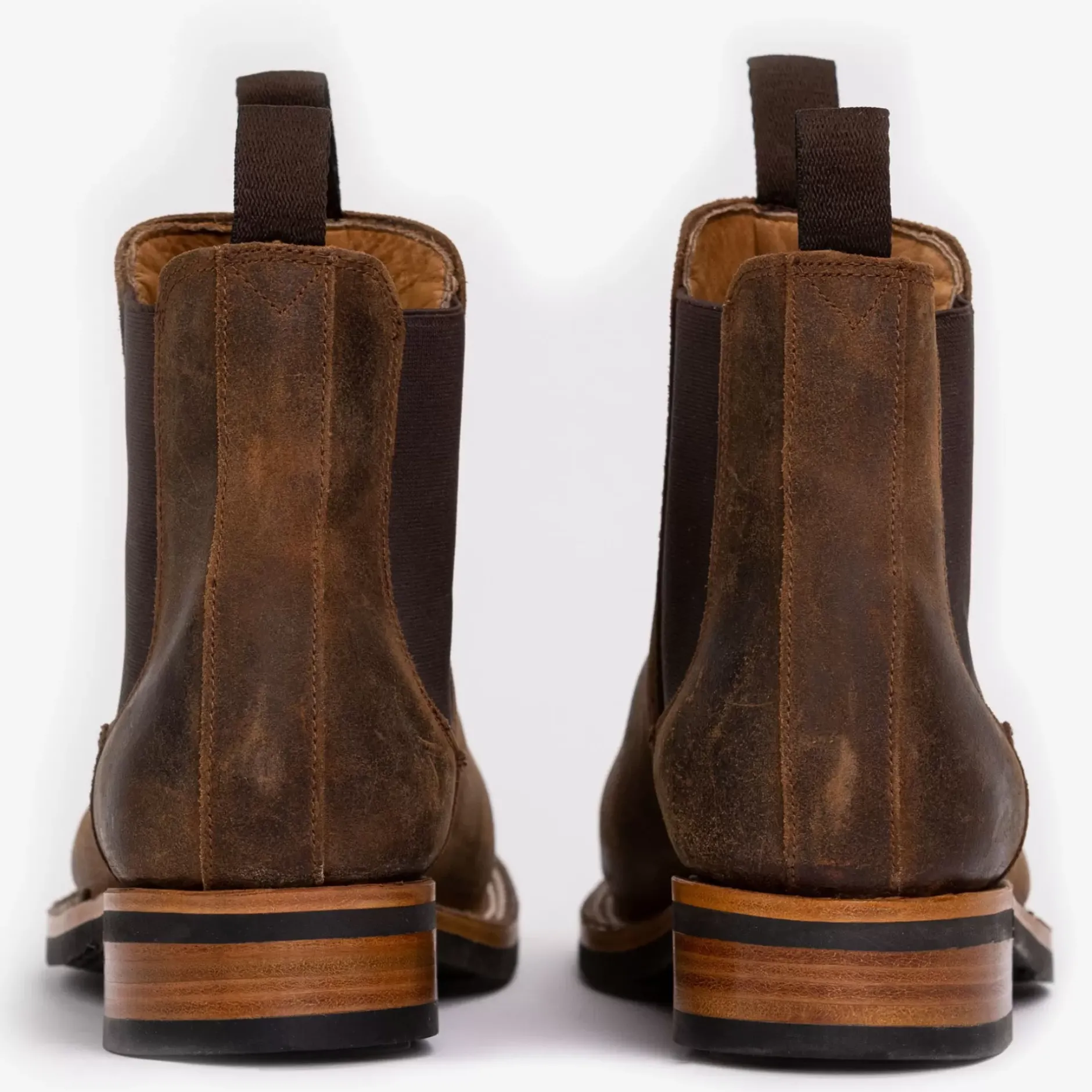 TAFT Chelsea Boots|Boots>The Legion Stitchdown Boot In Rust |