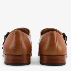 TAFT Shoes>The Lucca Double Monk Strap Shoe In Honey Floral |