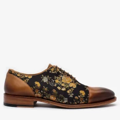 TAFT Shoes>The Paris Shoe In Eden - Men'S Floral Dress Shoes |