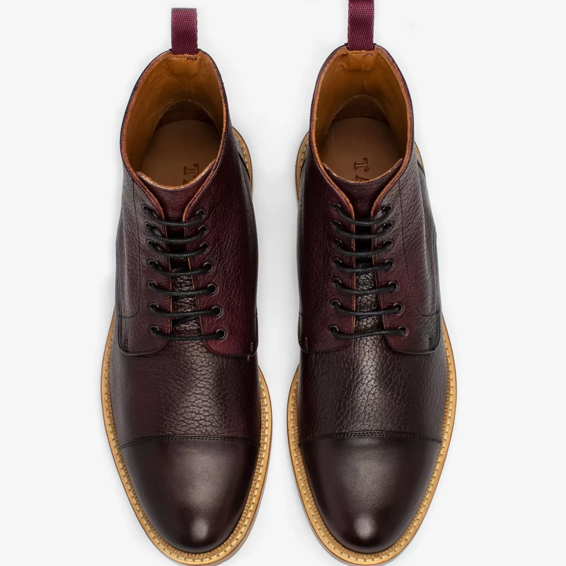 TAFT Boots>The Rome Boot - Men'S Oxblood Boots |