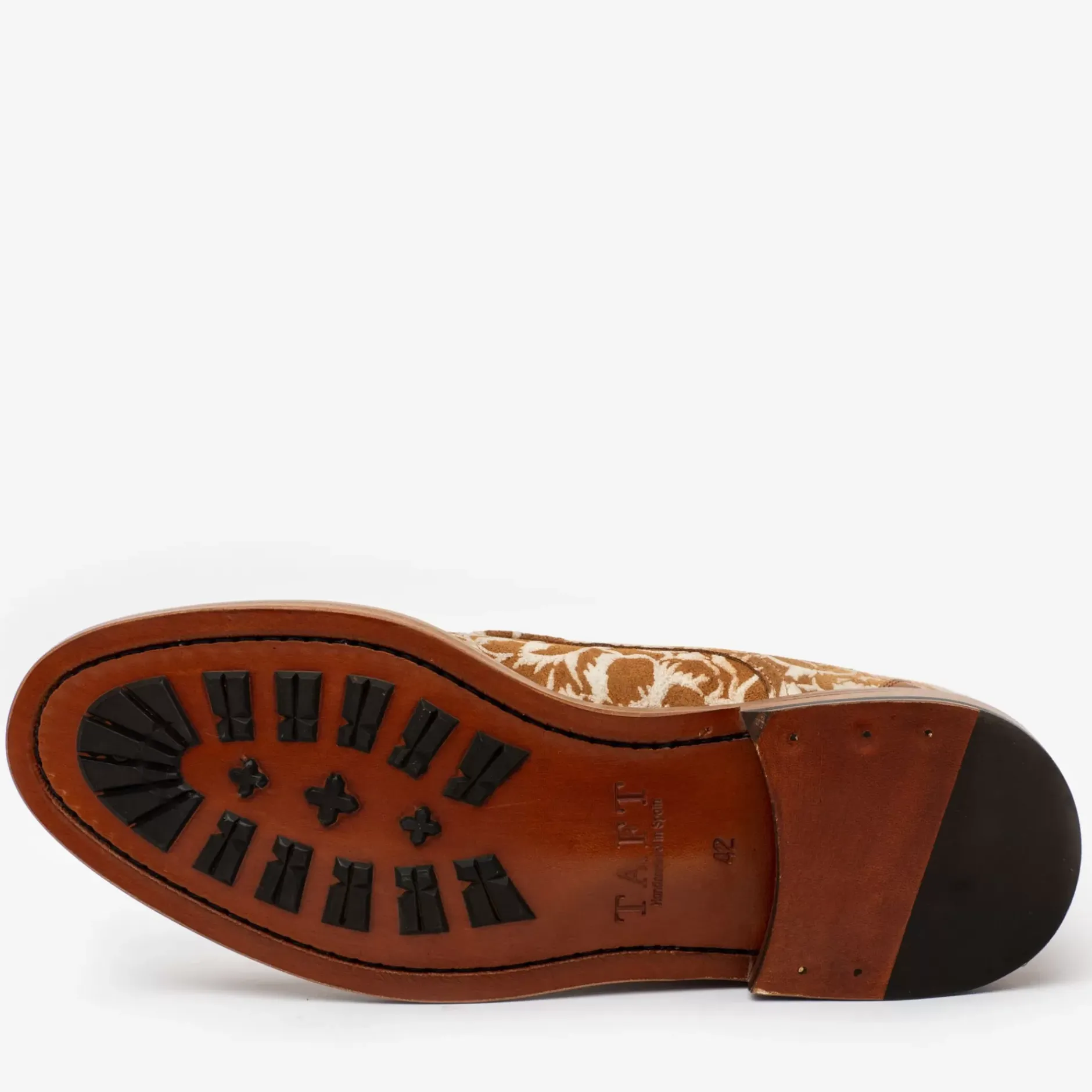 TAFT Boots>The Rome Boot - Suede Print Floral Boots |