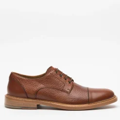 TAFT Shoes>The Rome Shoe - Brown Leather Shoes |