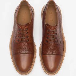 TAFT Shoes>The Rome Shoe - Brown Leather Shoes |