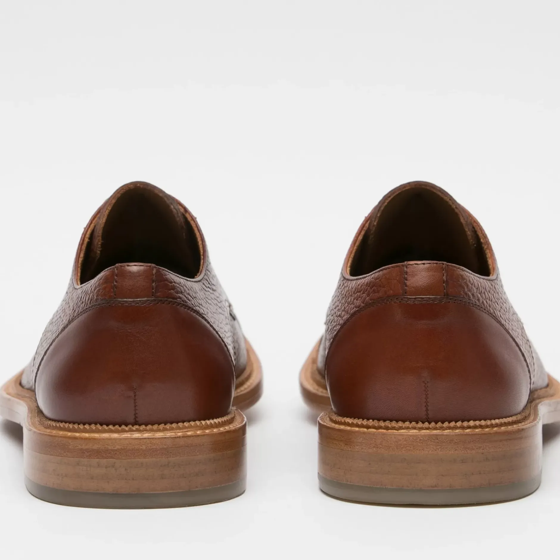 TAFT Shoes>The Rome Shoe - Brown Leather Shoes |