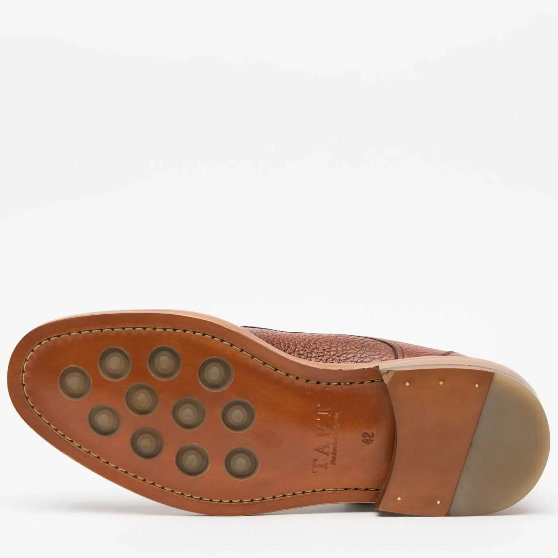 TAFT Shoes>The Rome Shoe - Brown Leather Shoes |