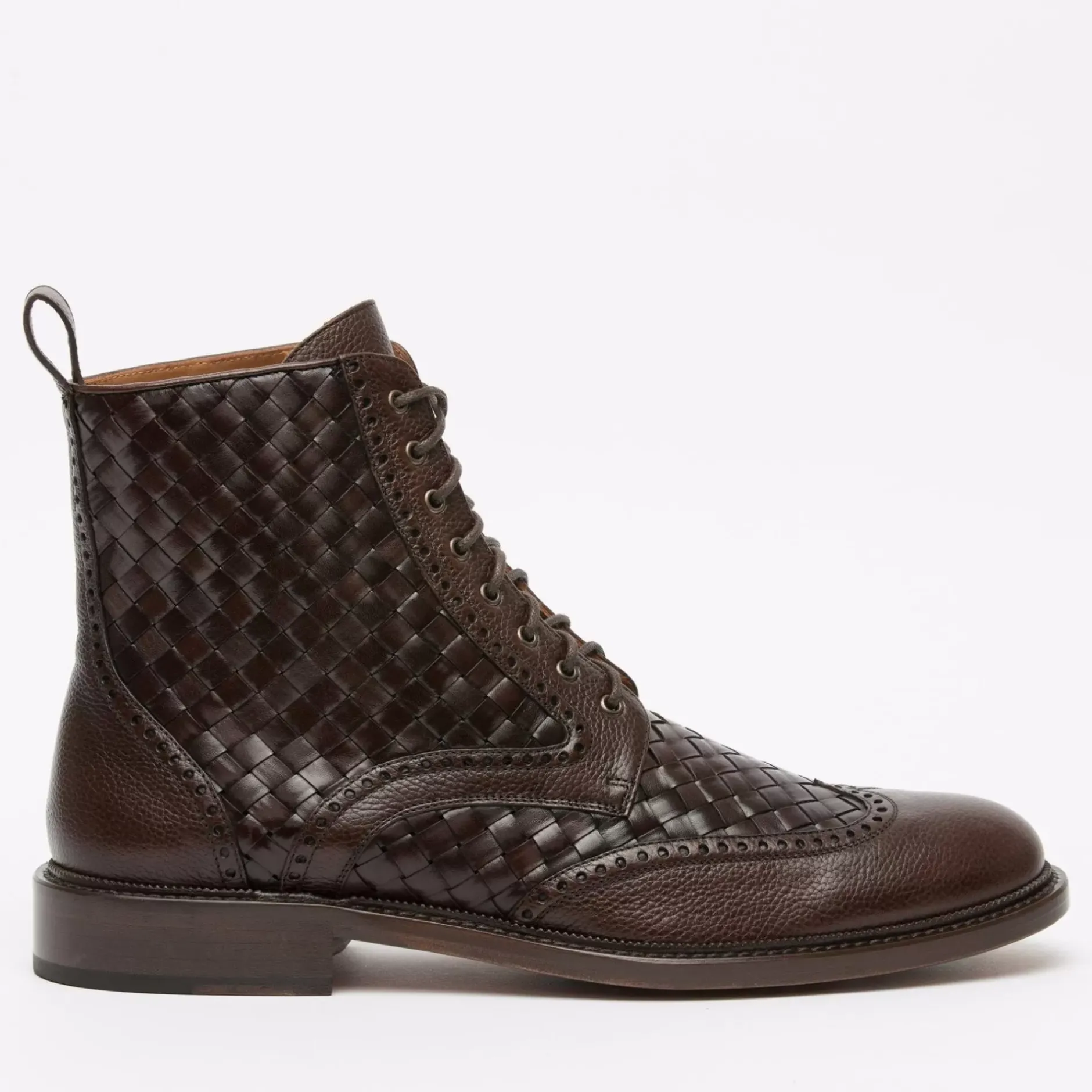 TAFT Boots>The Saint Boot In Espresso Brown - Dress Boot |