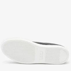 TAFT Sneakers>The Sneaker In Black Woven Leather |
