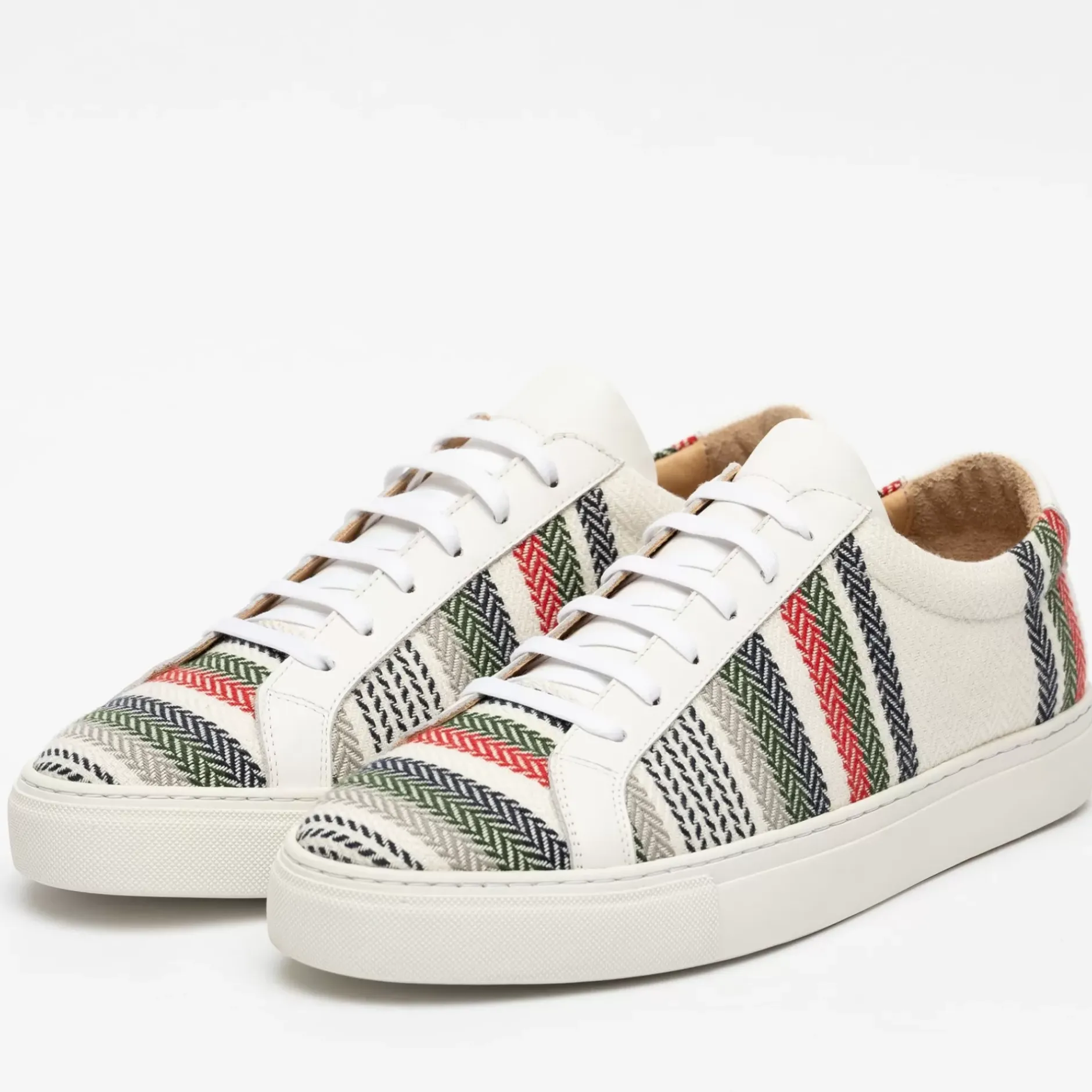 TAFT Sneakers>The Sneaker - Striped Sneakers |