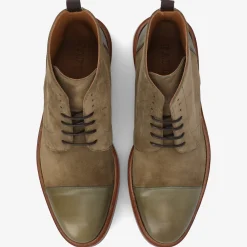 TAFT Boots>The Troy Boot In Olive