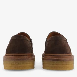 TAFT Loafers|Shoes>The Verona Loafer In Brown - Brown Suede Loafer |